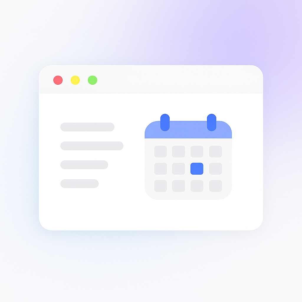 Calendar Management