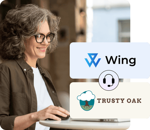 Trusty Oak Hero Section