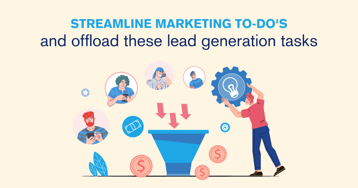 Inbound Lead Generation Tasks Your VA Can Handle For You Cover